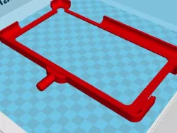 Nexus 7 2013 tablet Mount for the 3DR IRIS TX