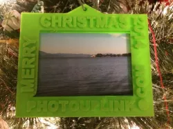 PhotoUpLink.com 2014 Christmas Picture Frame