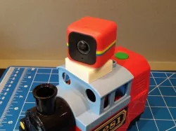Polaroid Cube mount for Lego Duplo