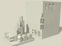 Print in Place Text