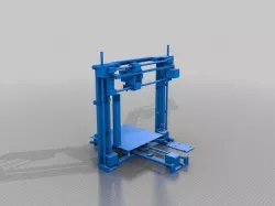 Printed i3 Prusa type 3D Printer