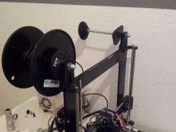 Prusa i3 Spool Holder (Top_Screwed)