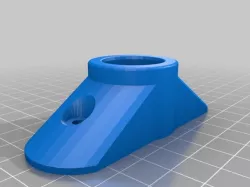 PVC pipe 3/4" wall mount/Foot