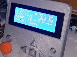 Reprapworld keypad and display case