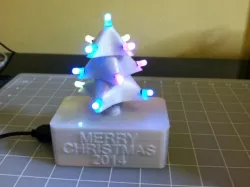 RGB LED Blinking Christmas Tree