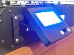 Rigidbot Community LCD cover with bracket.