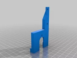 Rigidbot mount for L-Cheapo V2 laser cutter