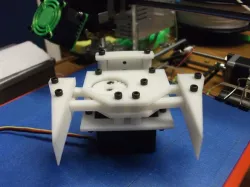 Robo Gripper Single Servo Design