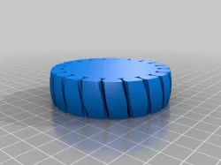 Ruffled BraceletF