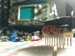 SMDquick Solderless Surface Mount to Breadboard Prototyping Socket for SSOP or SC70 components (0.65mm pitch,16 or fewer pins)