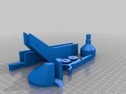 Soda Bottle Rocket nozzel and launch pad