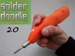 Solderdoodle Pro 2.0: USB Rechargeable Soldering Iron