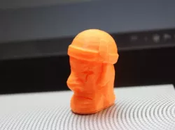 solid head character