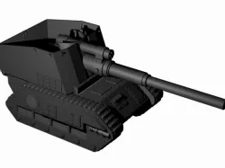 Space rebels artillery 28mm