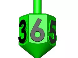 Spinning dice