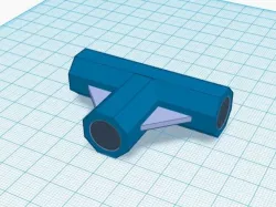T joint for 12mm pipes