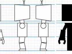 Test - Robot 3D ornament design