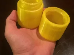 Threaded container