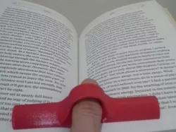 Thumb-ring page-holder