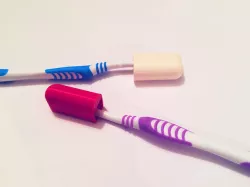 Toothbrush head cover case