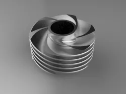 Turbo compression - corkscrew design