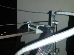 Twoup 3D Printer Sliding Cable Clamp