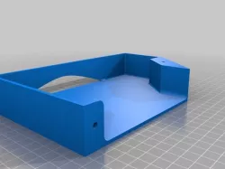 Under Table mountable shelf