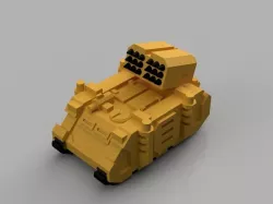 Whirlwind Artillery Vehicle for Epic 40K (6mm scale)