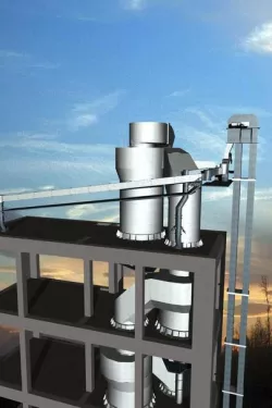 1. Cement Plant-Cyclone Preheater-ILC-S (Inlined Calciner-Separate)