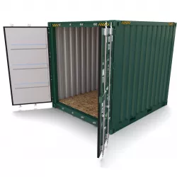 10ft Shipping Container 3D model