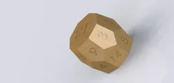 18 faces gaming dice