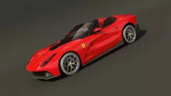 2018 Ferrari F12 Berlinetta 3D model