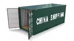 20ft Shipping Container China Shipping 3D model