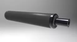 .22LR K-Baffles Mini Can, Dry/Wet, for internally threaded Pistol Barrels.