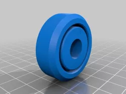 3D Printed Roller Bearing V2- One Piece