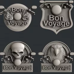 3d STL models for CNC Bon Voyage 3D model