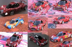 500 Group Supercar Body Challenge 2013