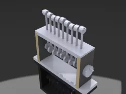 A Wooden CAM Follower Toy