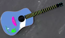 Acoustic Guitar(Solidworks)