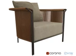 Alton Armchair  3D model