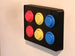 Arcade Button Light Switch