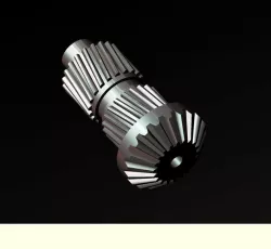 Bevel gear with Herringbone gear