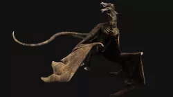 Big Fantasy Wyvern Dragon 3D model
