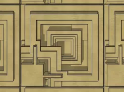 "Blade Runner" Ennis House Tile