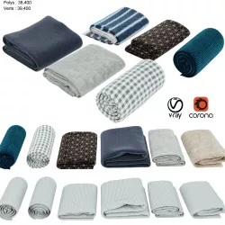 Blanket collection 05 3D model