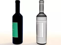 Bottle 3D model