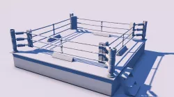 Boxing Ring 3D model 3D model