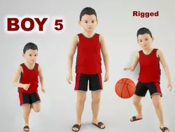 Boy 5 3D model
