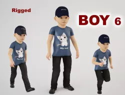 Boy 6 3D model