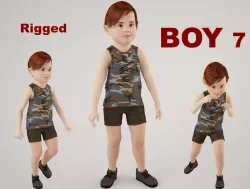 Boy 7 3D model